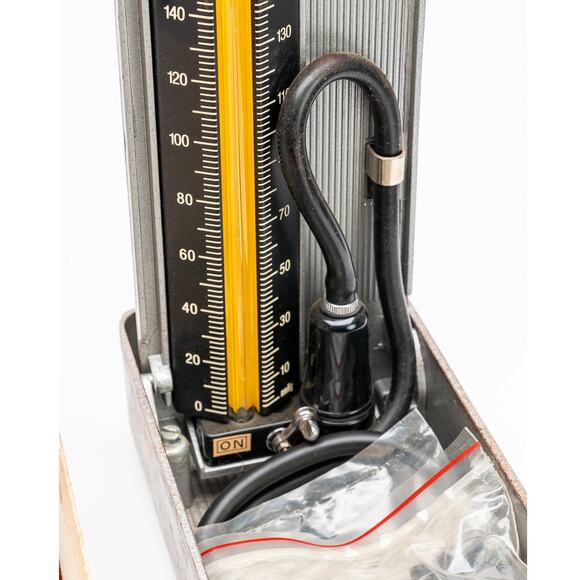 Vtg Medical Marshall Deluxe Mercurial Sphygomanometer Desk Model 100 Portable - Picture 6 of 8